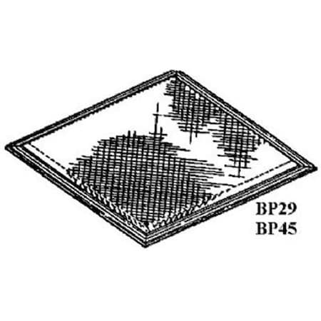Broan-Nutone Broan-Nutone BP29 Aluminum Replacement Range Filter 179416